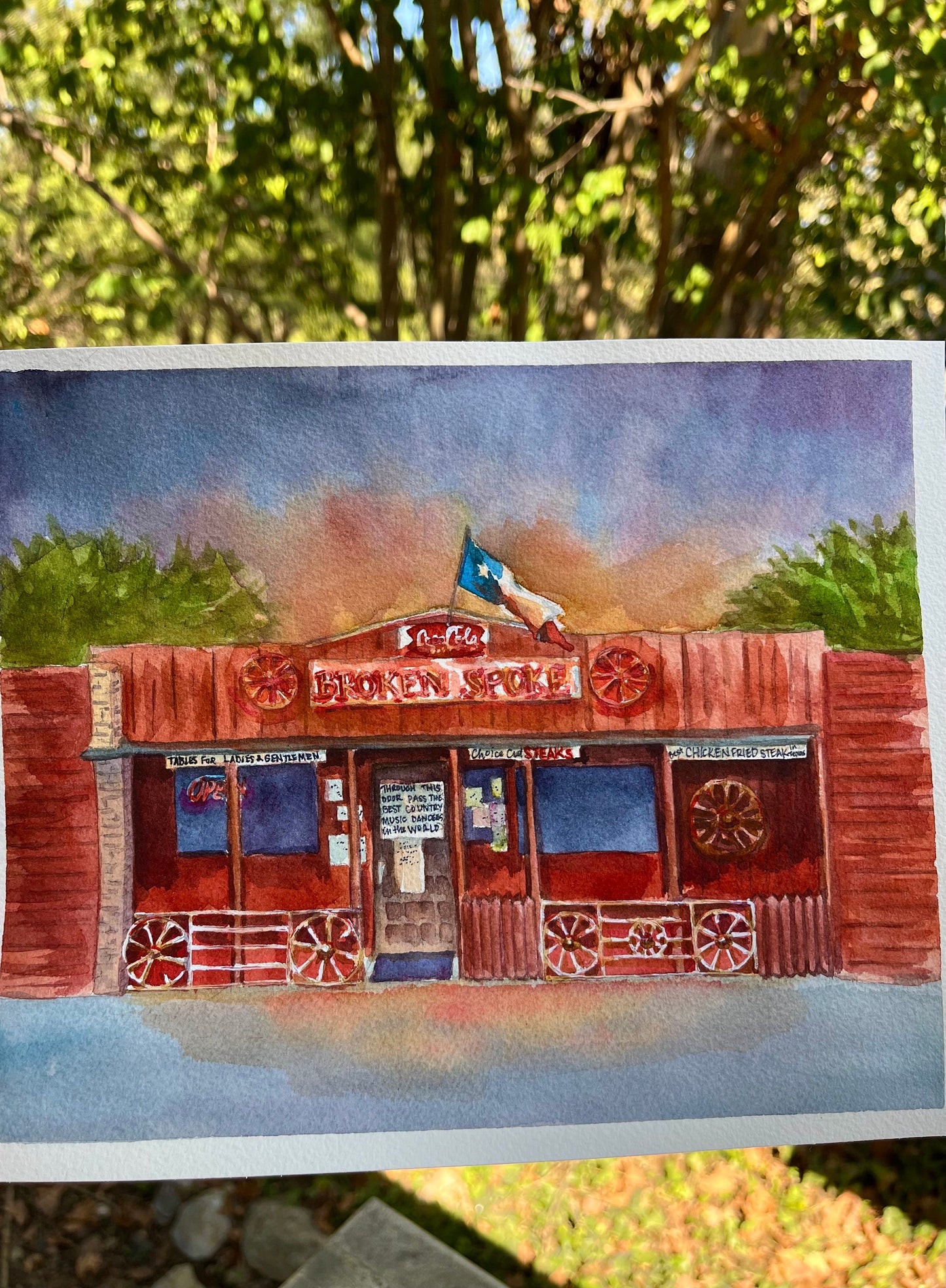 Broken Spoke