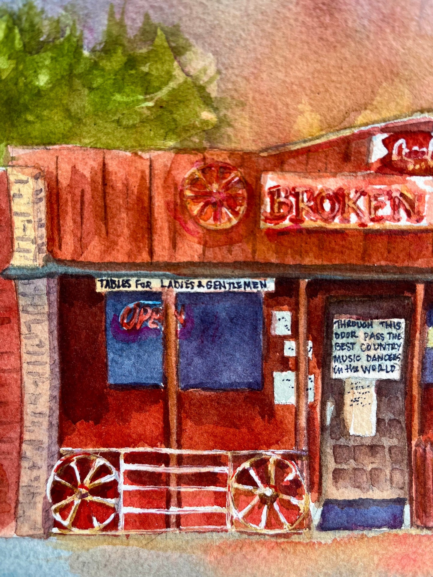 Broken Spoke