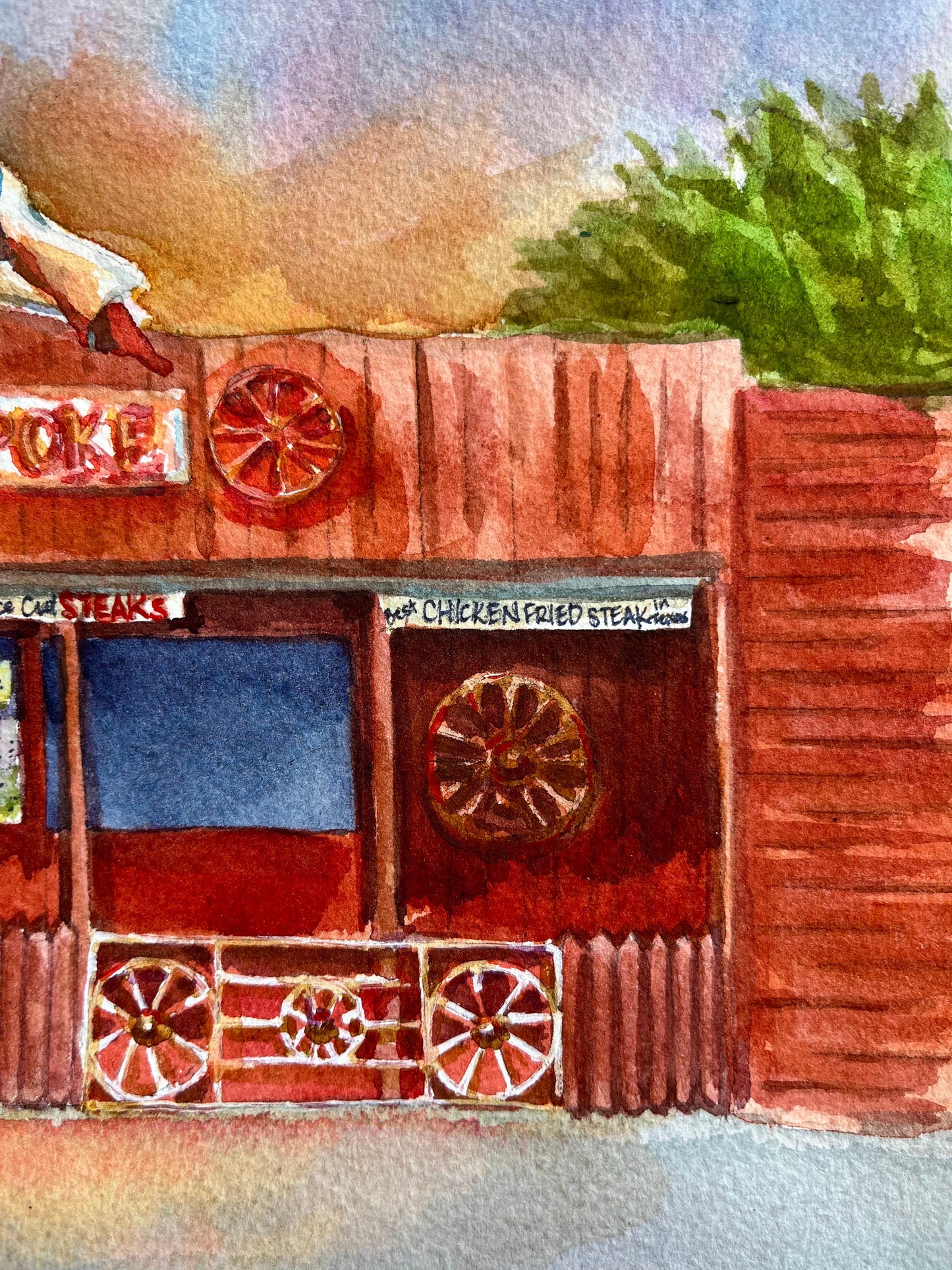 Broken Spoke