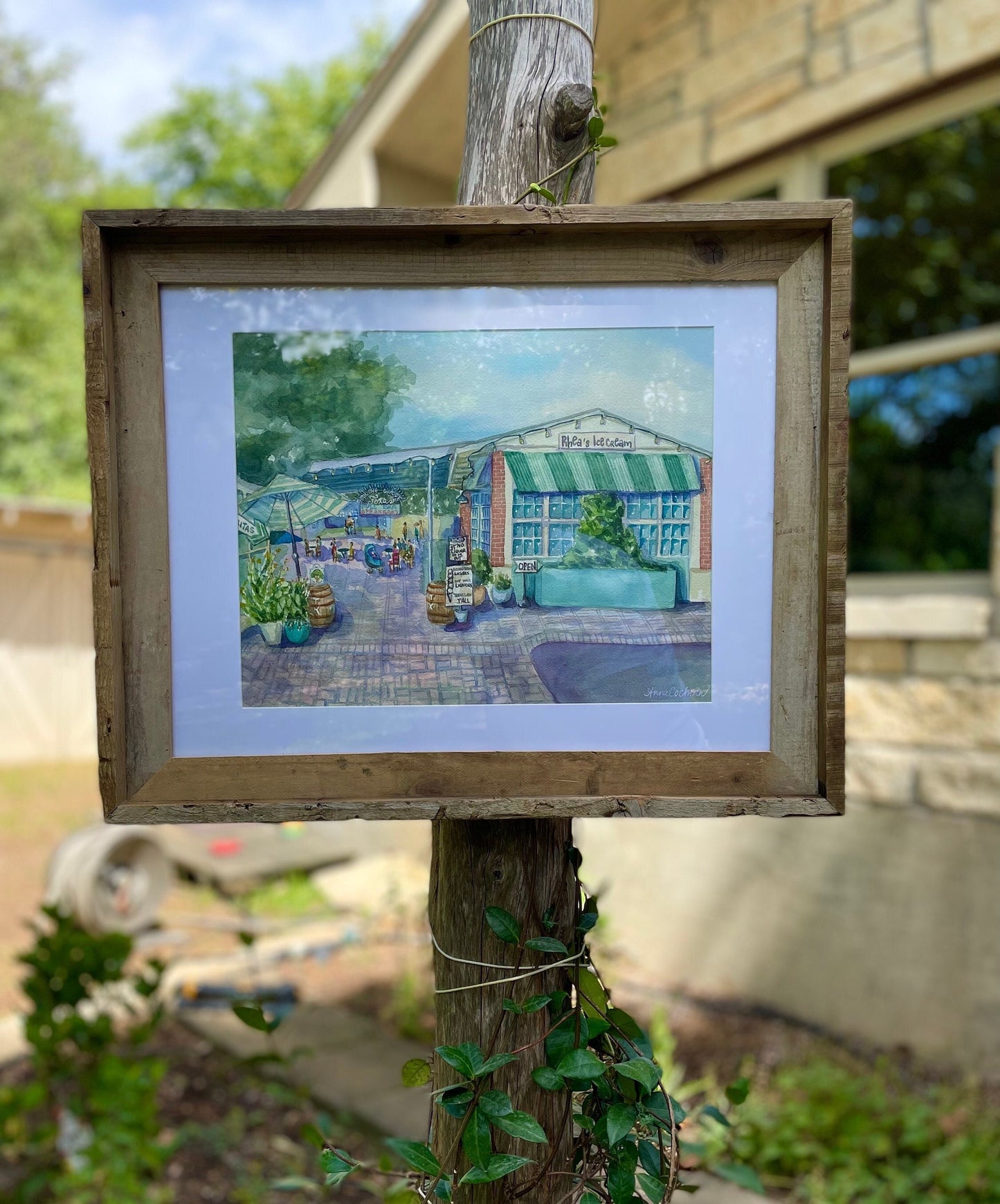 Gruene Grove and Rhea's Ice Cream