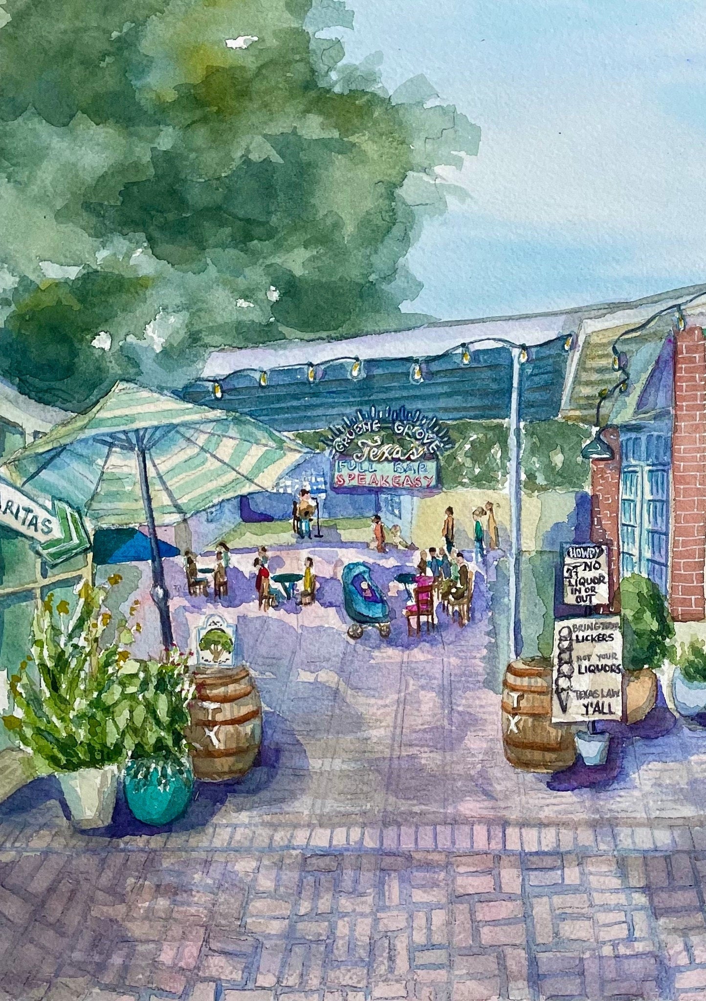 Gruene Grove and Rhea's Ice Cream