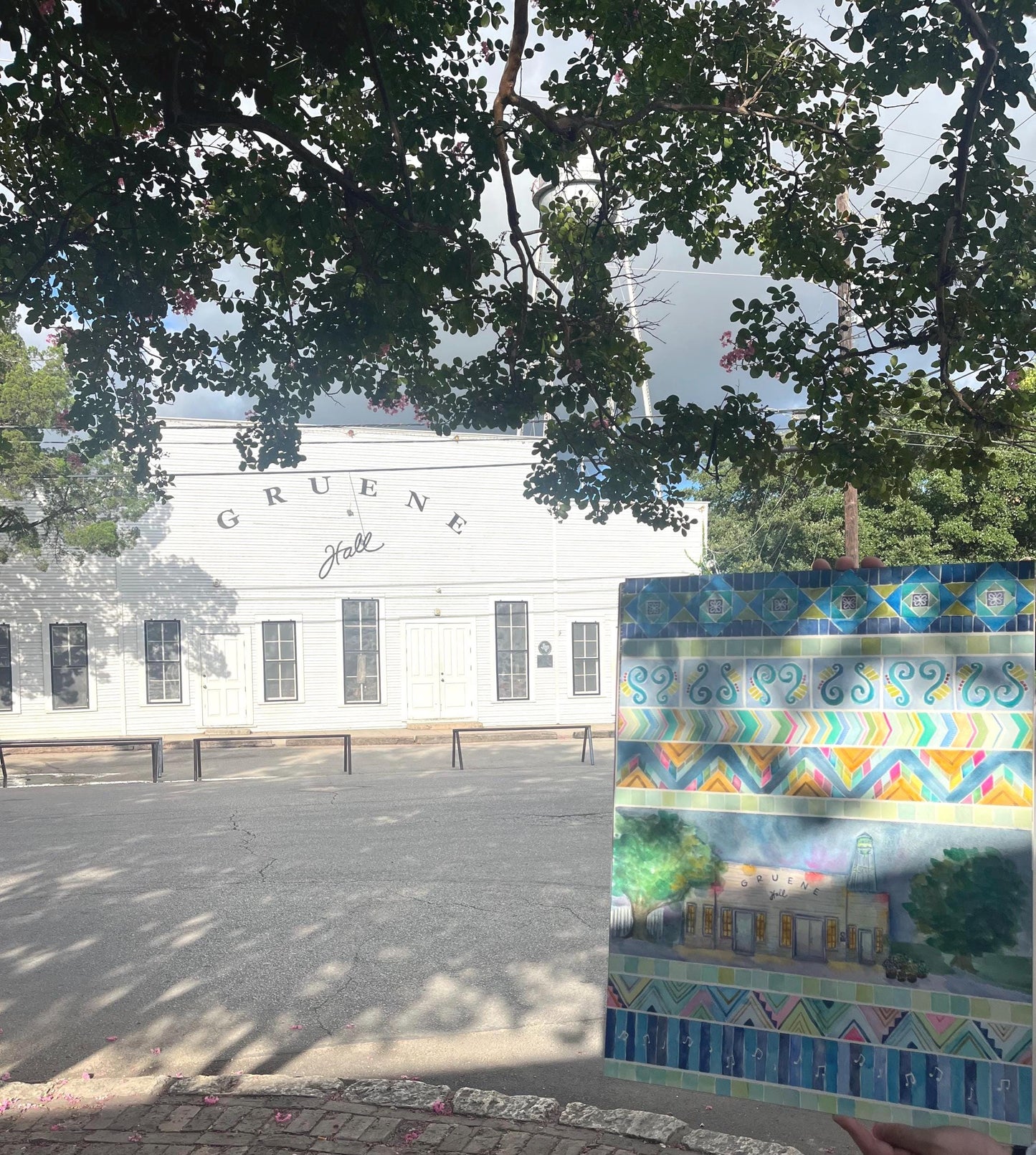 Gruene Hall Geometric