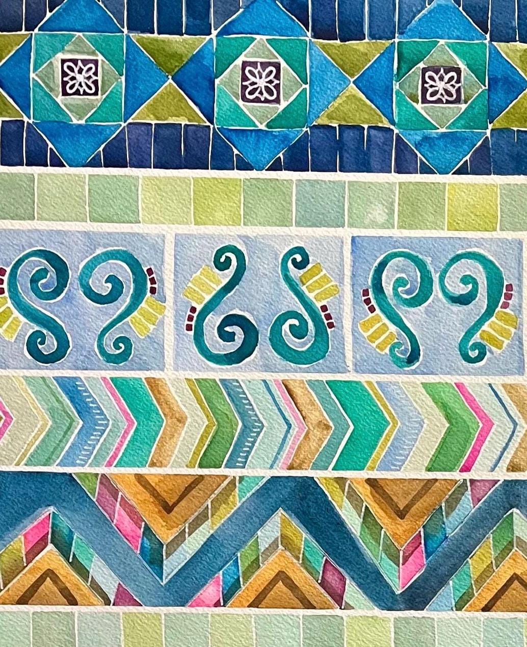 Gruene Hall Geometric