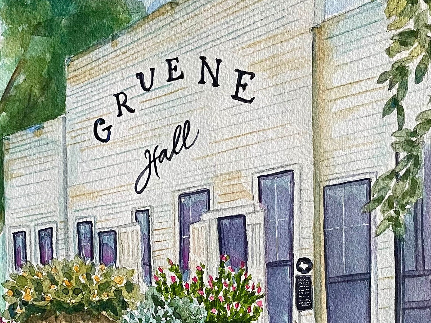 Gruene Hall Gruenery